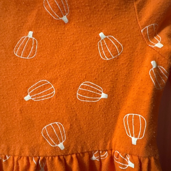 Cat & Jack PUMPKIN Dress / 3T - Picture 2 of 4